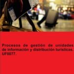 Procesos de gestión de unidades de información y distribución turísticas. UF0077.