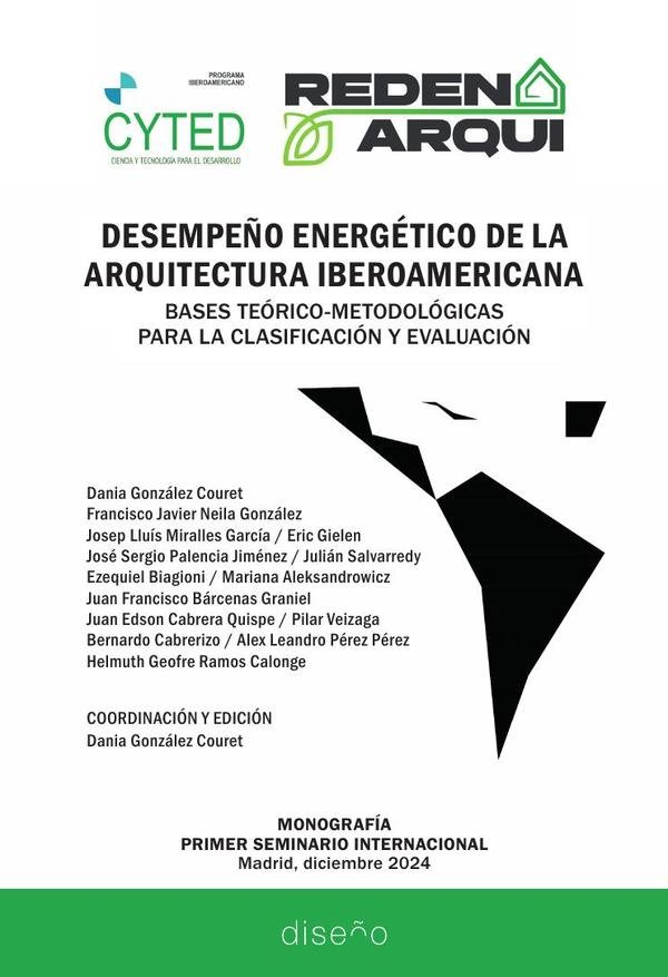 1435124_IMAGEN_TAPA_G_001 Desempeño energético de la arquitectura iberoamericana: Bases teórico-metodológicas para la clasificación y evaluación - Imagen 1