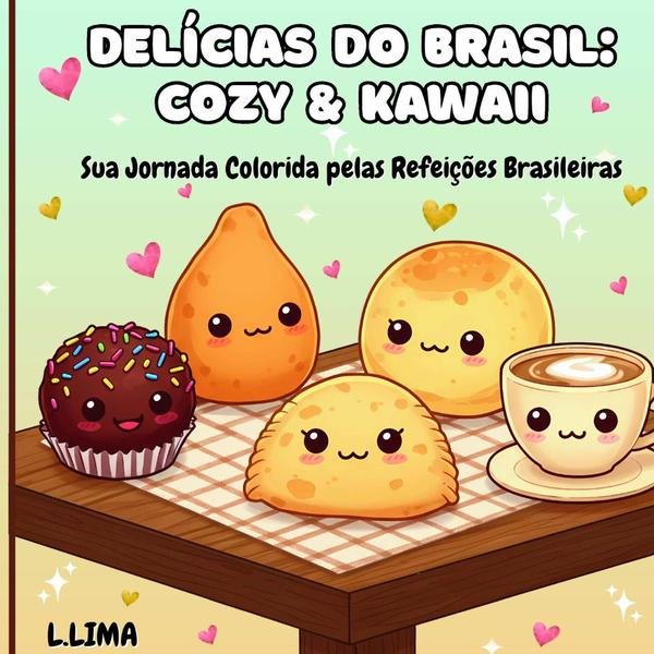 1462033_IMAGEN_TAPA_G_002 Delícias Do Brasil: Cozy & Kawaii: Sua Jornada Colorida pelas Refeições Brasileiras - Imagen 1