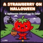 A Strawberry On Halloween: A Halloween Adventure to Color
