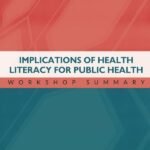 Implications of Health Literacy for Public Health