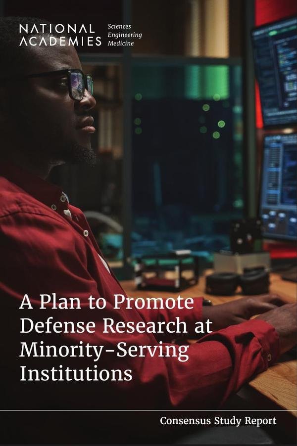 1502668_IMAGEN_TAPA_G_001 A Plan to Promote Defense Research at Minority-Serving Institutions - Imagen 1