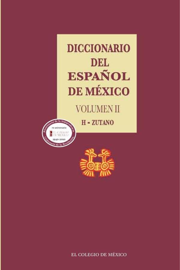 170519_IMAGEN_TAPA_G_002 Diccionario del español de México.: Volumen 2 - Imagen 1
