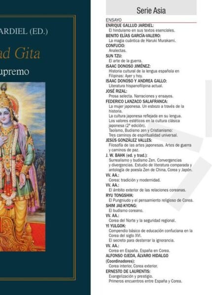 La Bhagavad Gita: El canto del Supremo