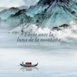 Ebrio ante la luna de la montaña