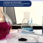 Operaciones auxiliares elementales en laboratorio y en procesos en la industria química y afines: QUIE0308 - Operaciones auxiliares y de almacén en industrias y laboratorios químicos