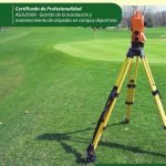 Realización de trabajos de agrimensura, nivelación simple y replanteo. AGAJ0308 - Gestión de la instalación y mantenimiento de céspedes en campos deportivos