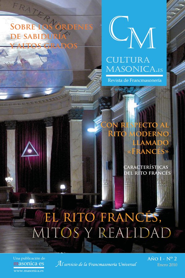 972733_IMAGEN_TAPA_G_002 Cultura masónica 2: El Rito Francés, mitos y realidad - Imagen 1