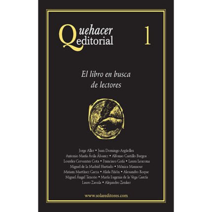 Quehacer editorial 1