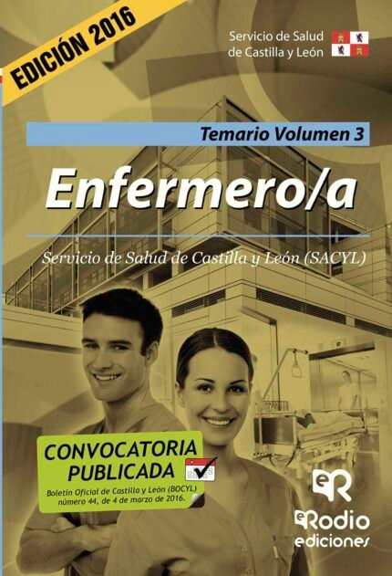 Enfermero/a. Temario. Volumen 3. Servicio de Salud de Castilla y León