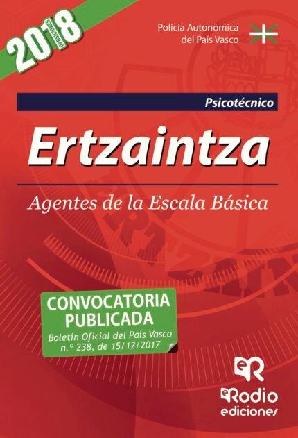 Ertzaintza. Agentes de la Escala Básica. Psicotécnico