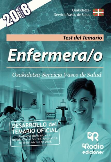 Enfermera/o. Osakidetza-Servicio Vasco de Salud. Test del Temario