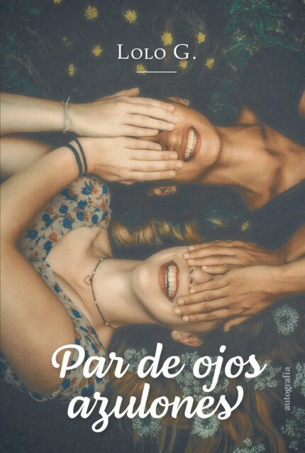 Par de ojos azulones