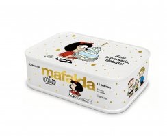 Colección Mafalda: 11 tomos en una caja de lata (edición ¡Feliz aniversario, Mafalda!) — Quino