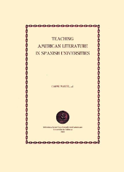 Teaching American Literature in Spanish Universities