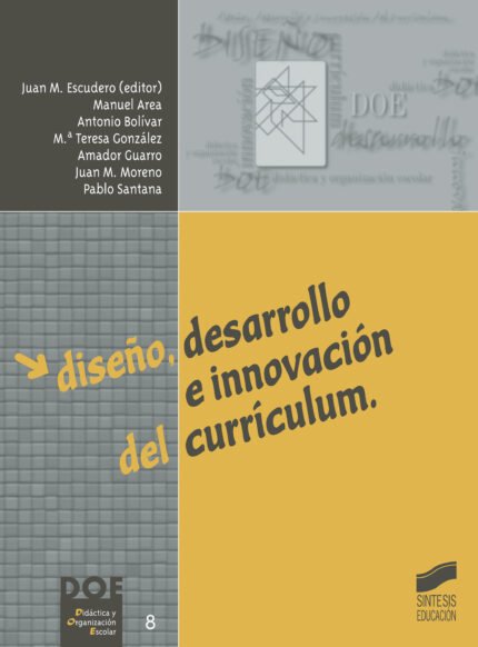 Diseño, desarrollo e innovación del currículum