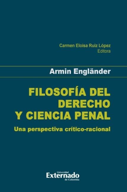 Filosofía del derecho y ciencia penal